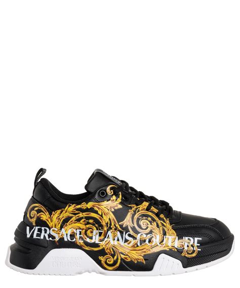 versace jeans couture black stargaze sneakers|Stargaze Sneakers Black,Print .